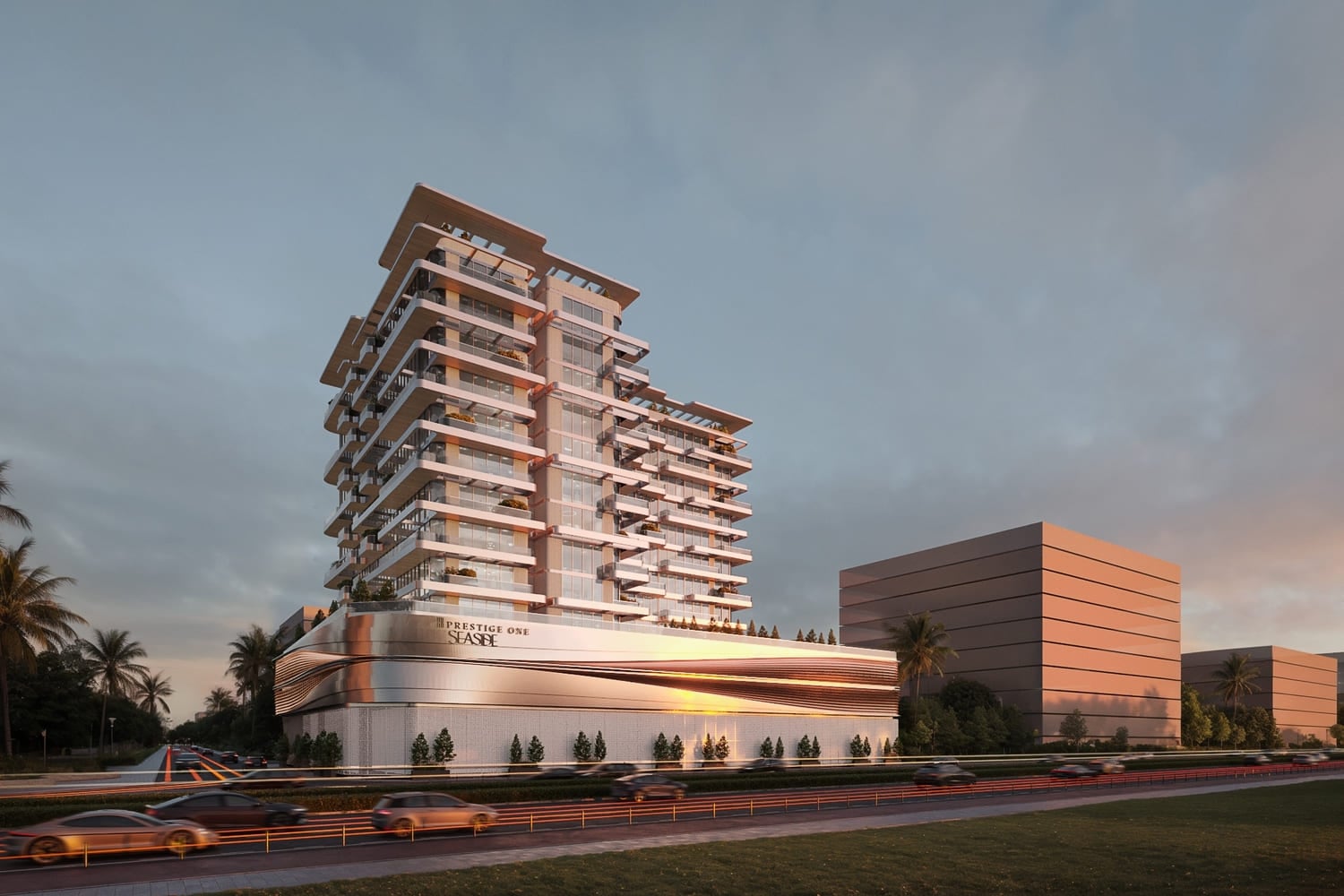 Seaside by Prestige One, image 2 of 16. Render supplied by developer.