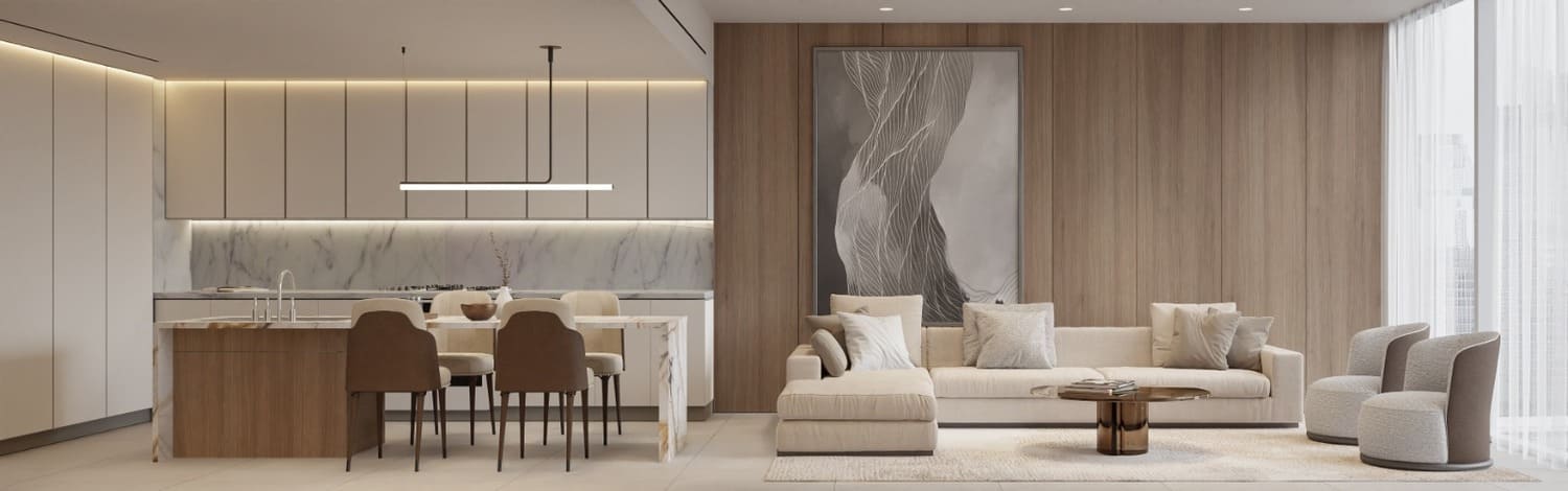 Seaside by Prestige One, image 9 of 16. Render supplied by developer.