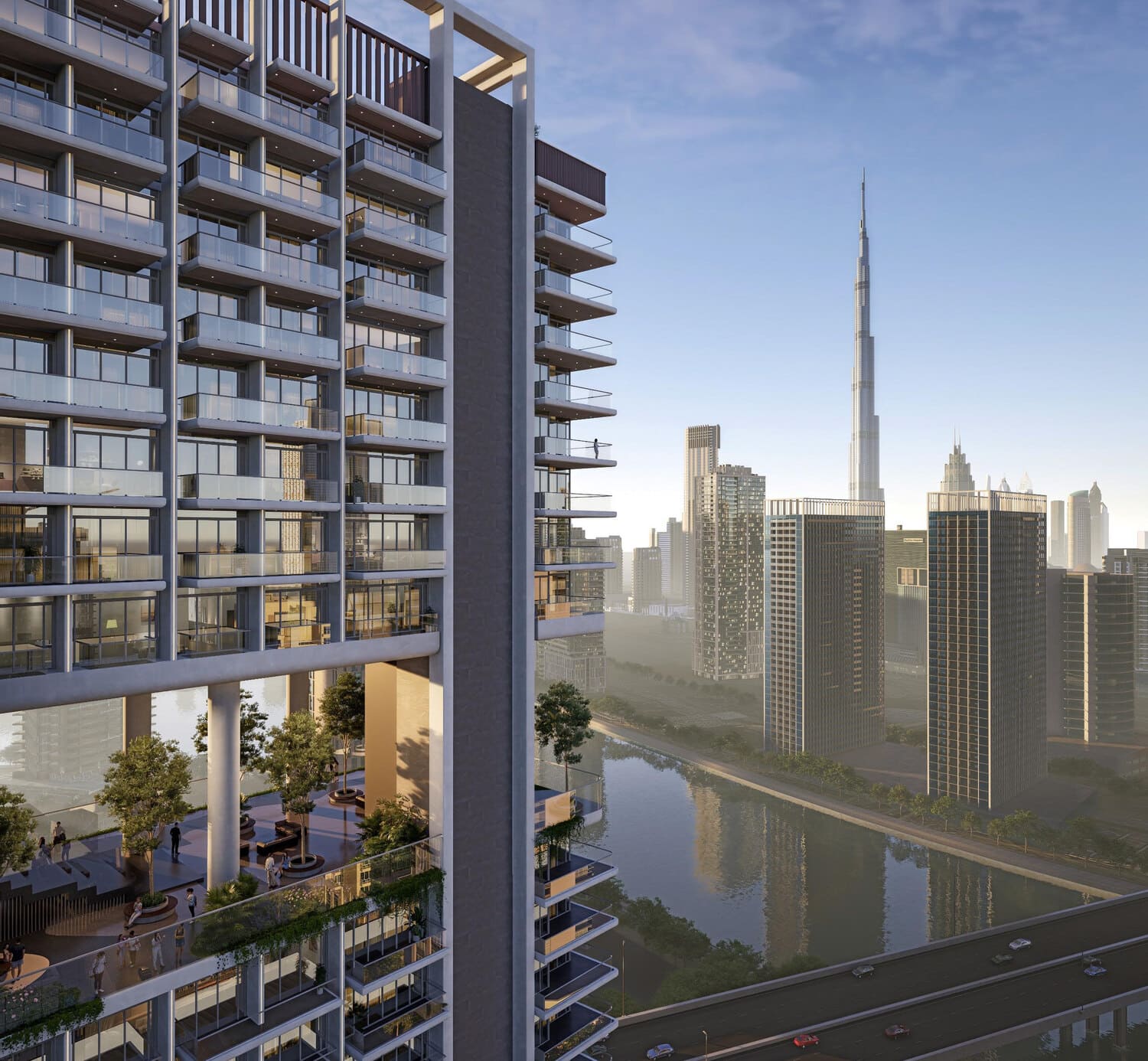 Rove Home Marasi Drive by IRTH Group, image 3 of 18. Render supplied by developer.