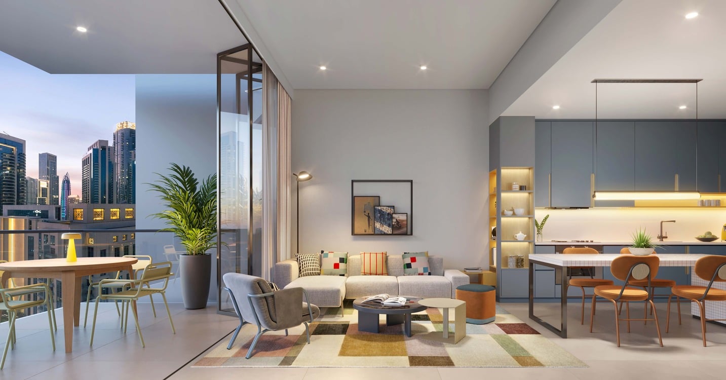Rove Home Marasi Drive by IRTH Group, image 10 of 18. Render supplied by developer.