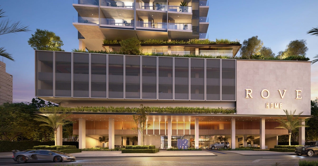 Rove Home Marasi Drive by IRTH Group, image 4 of 18. Render supplied by developer.