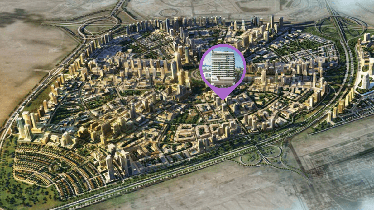 SquareX Residence by Tasmeer Indigo Properties, image 7 of 7. Render supplied by developer.
