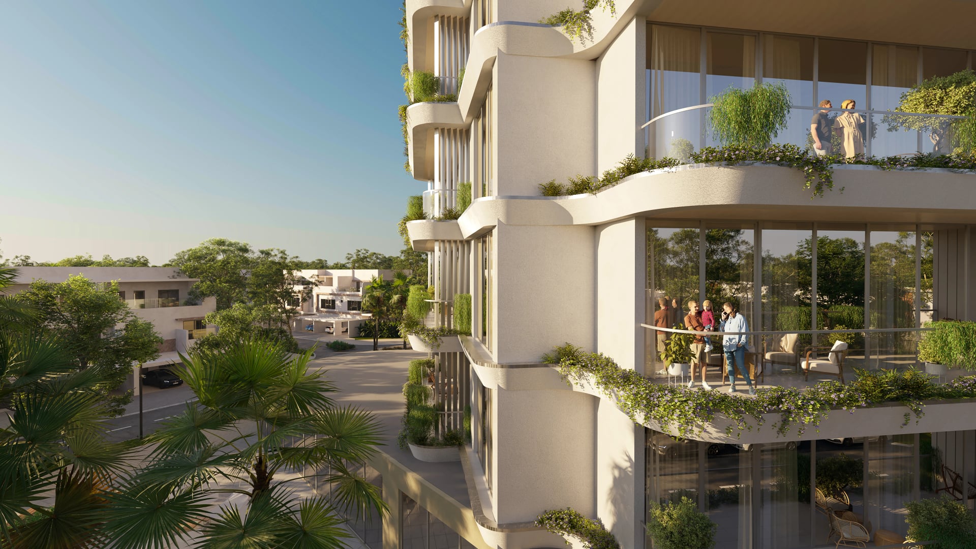 California Residences by Infracorp, image 5 of 10. Render supplied by developer.
