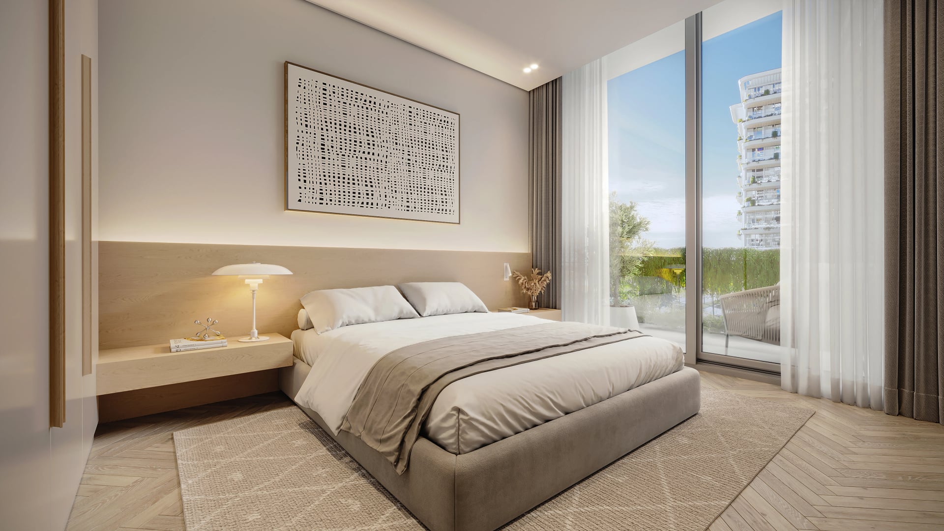 California Residences by Infracorp, image 6 of 10. Render supplied by developer.