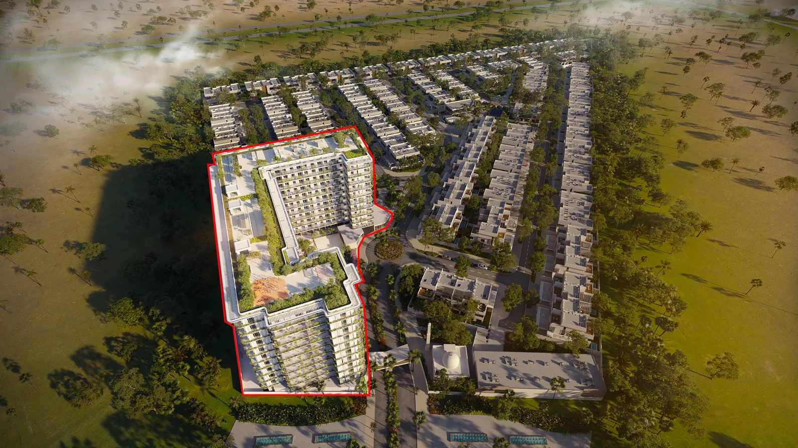 California Residences by Infracorp, image 10 of 10. Render supplied by developer.