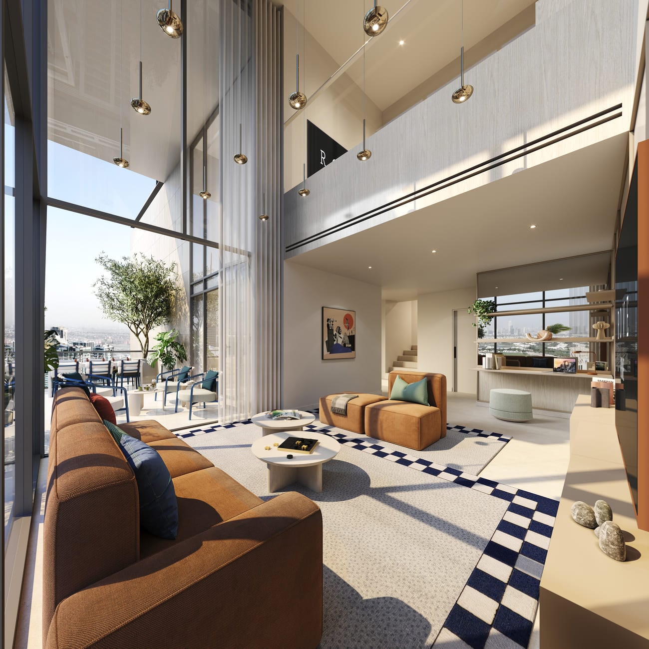Rove Home Dubai Marina by IRTH Group, image 21 of 27. Render supplied by developer.