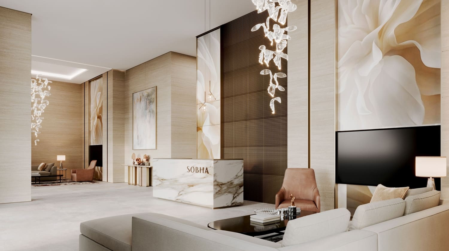 The Tranquil at Sobha Central, image 4 of 4. Render supplied by developer.
