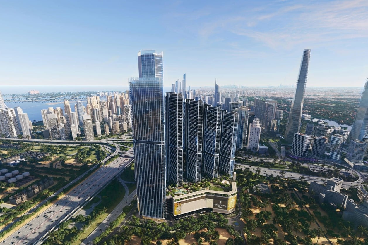 The Tranquil at Sobha Central, image 1 of 4. Render supplied by developer.