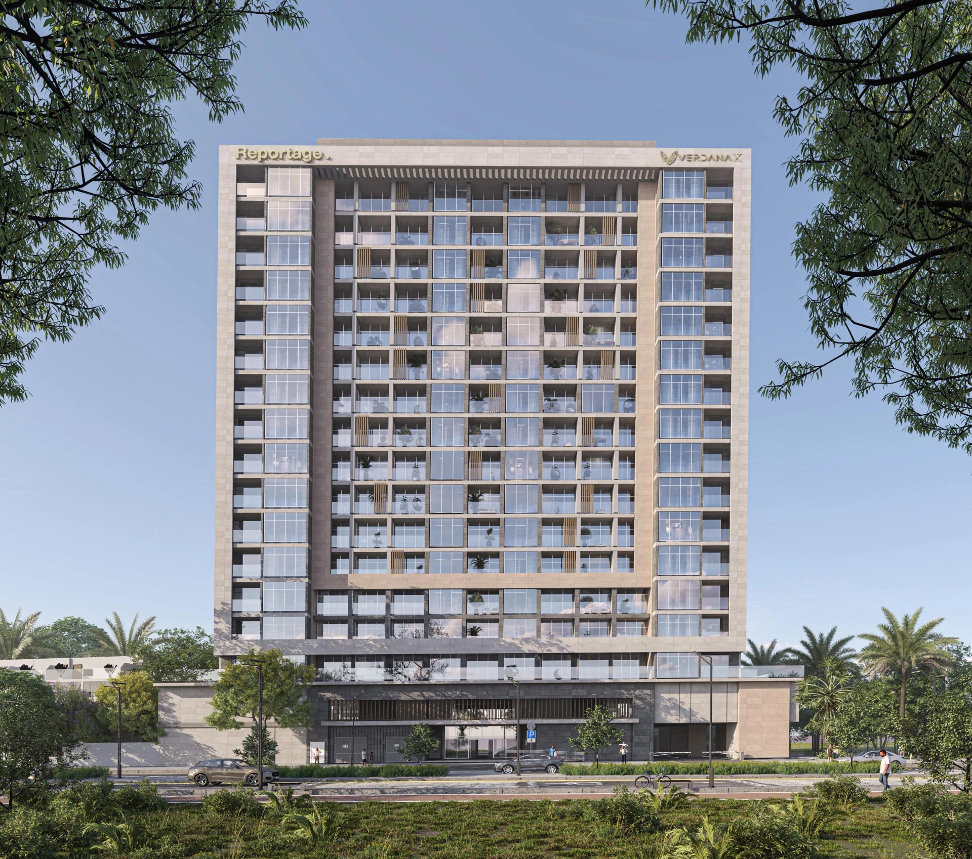 Verdana X by Reportage, image 2 of 14. Render supplied by developer.