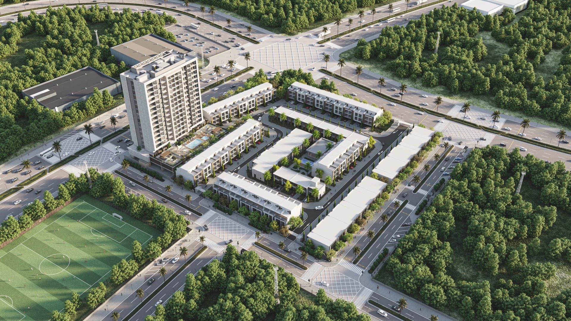 Verdana X by Reportage, image 4 of 14. Render supplied by developer.