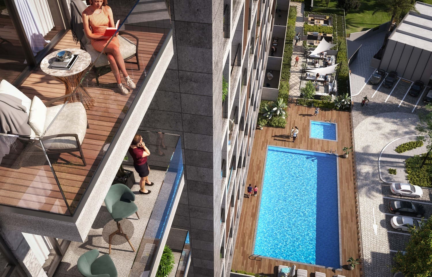 Verdana Residence 2 by Reportage, image 2 of 9. Render supplied by developer.