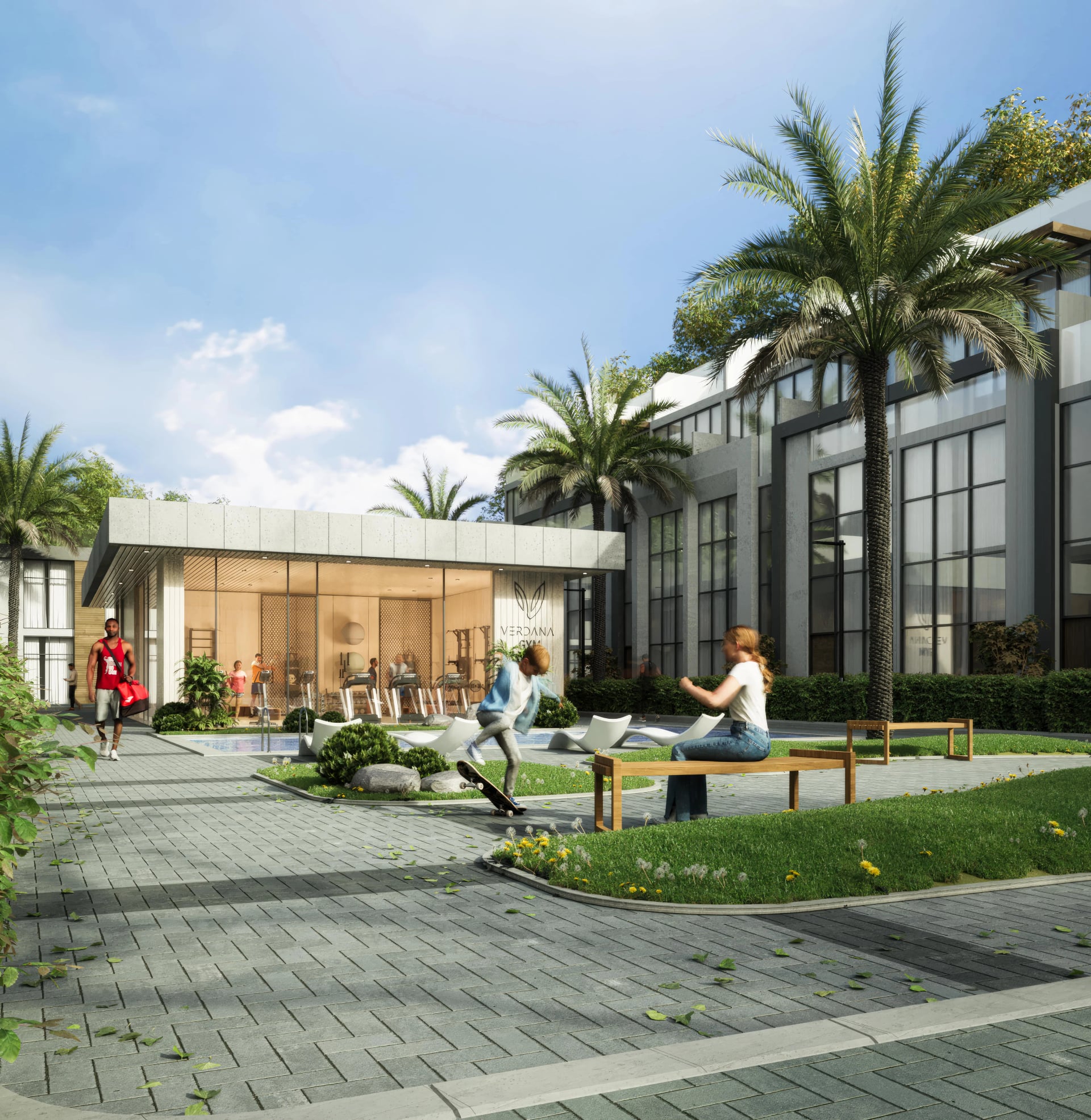 Verdana X by Reportage, image 6 of 14. Render supplied by developer.