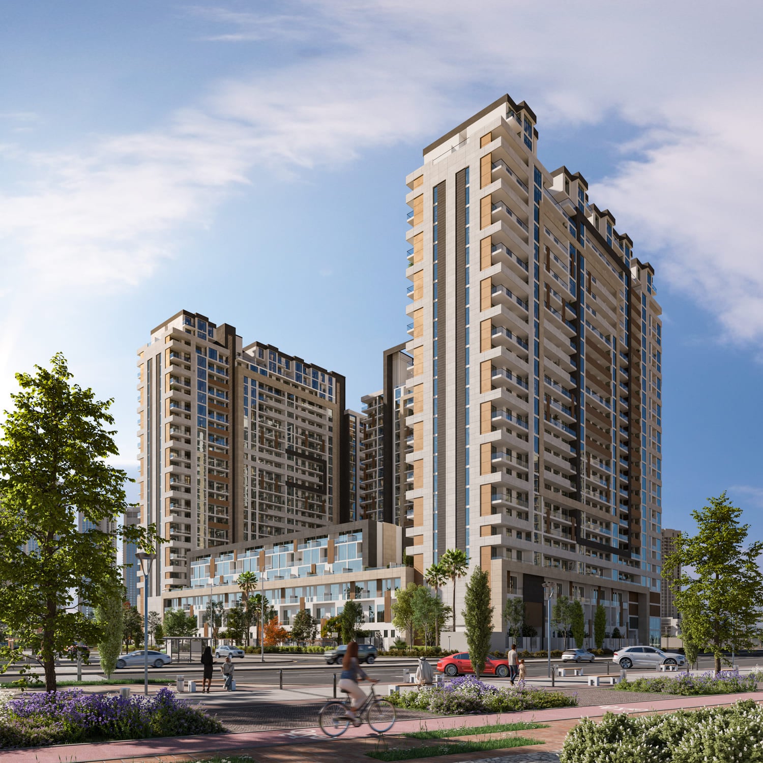 The District by Reportage, image 1 of 9. Render supplied by developer.