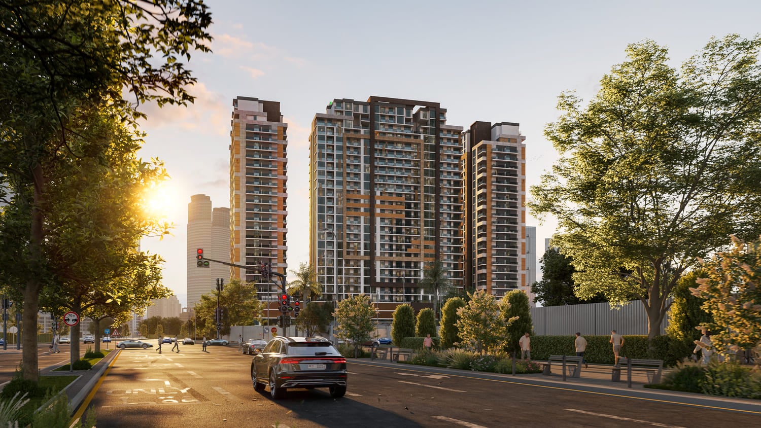 The District by Reportage, image 2 of 9. Render supplied by developer.