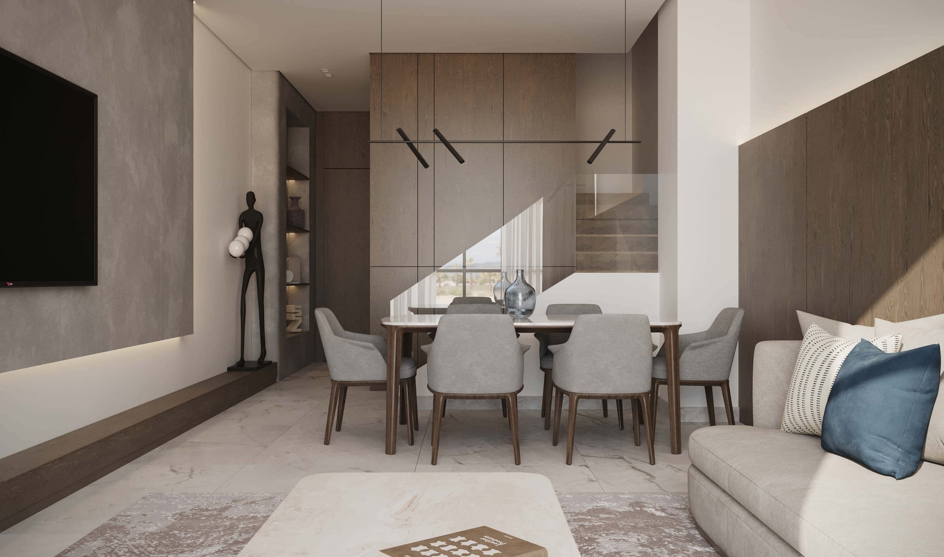 Reportage Village Khalifa City, image 8 of 10. Render supplied by developer.