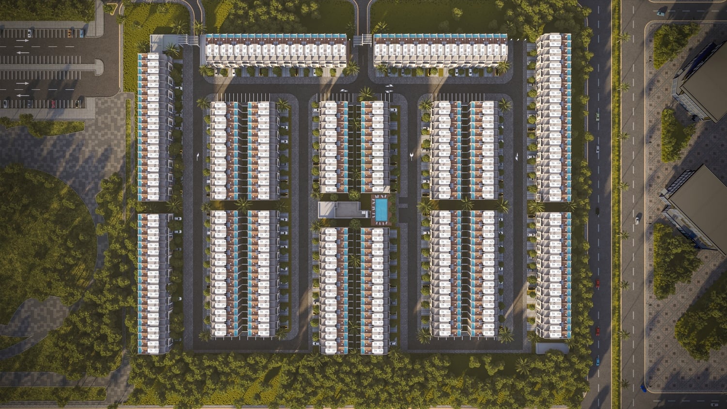Reportage Village Khalifa City, image 10 of 10. Render supplied by developer.