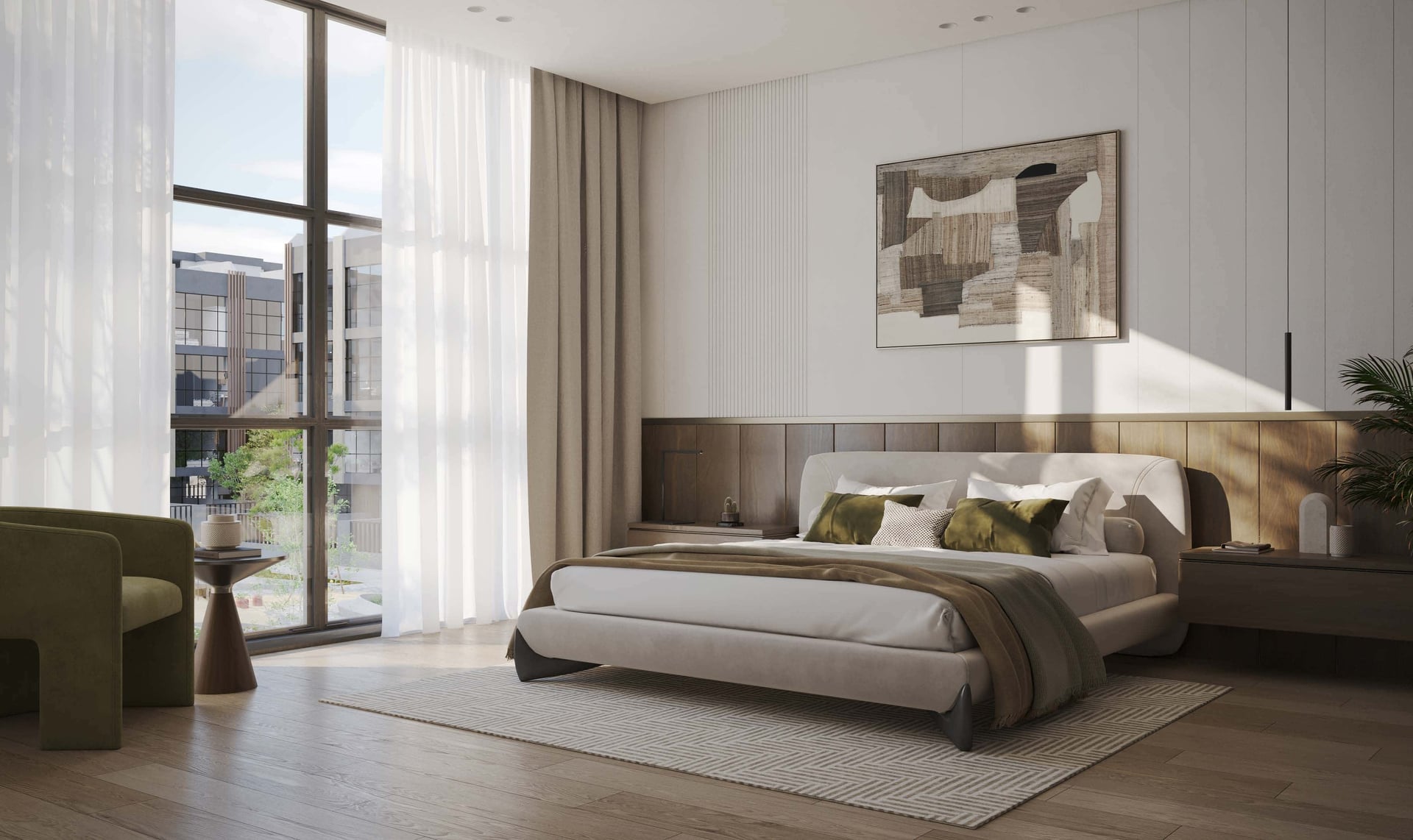 Reportage Village Khalifa City, image 9 of 10. Render supplied by developer.