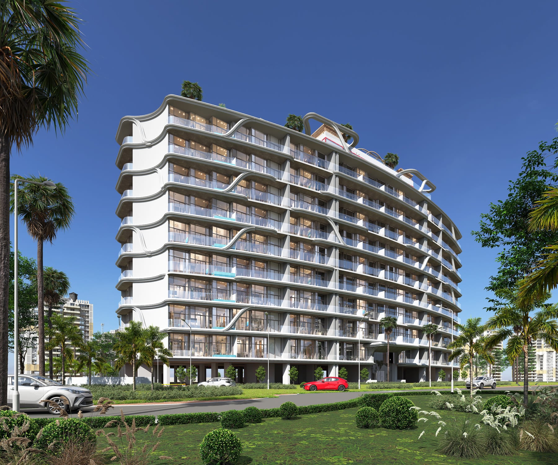 48 Parkside by Tabeer, image 1 of 10. Render supplied by developer.