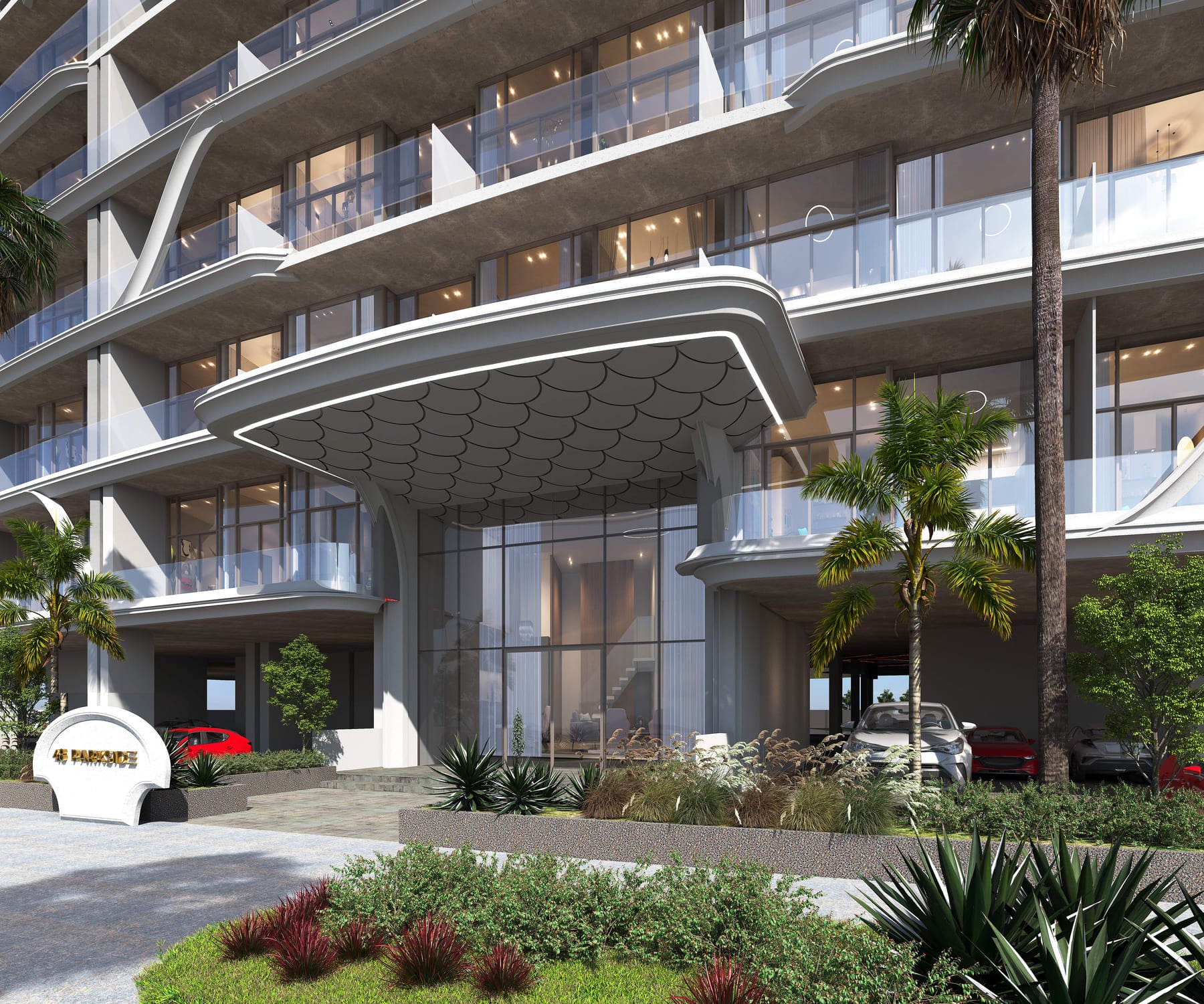 48 Parkside by Tabeer, image 2 of 10. Render supplied by developer.