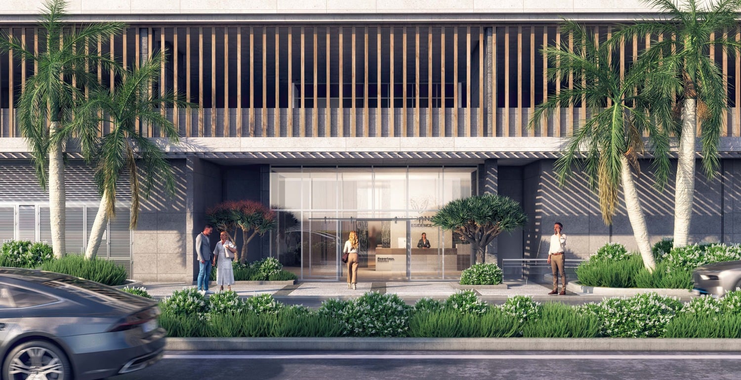 Verdana Empire by Reportage, image 4 of 11. Render supplied by developer.