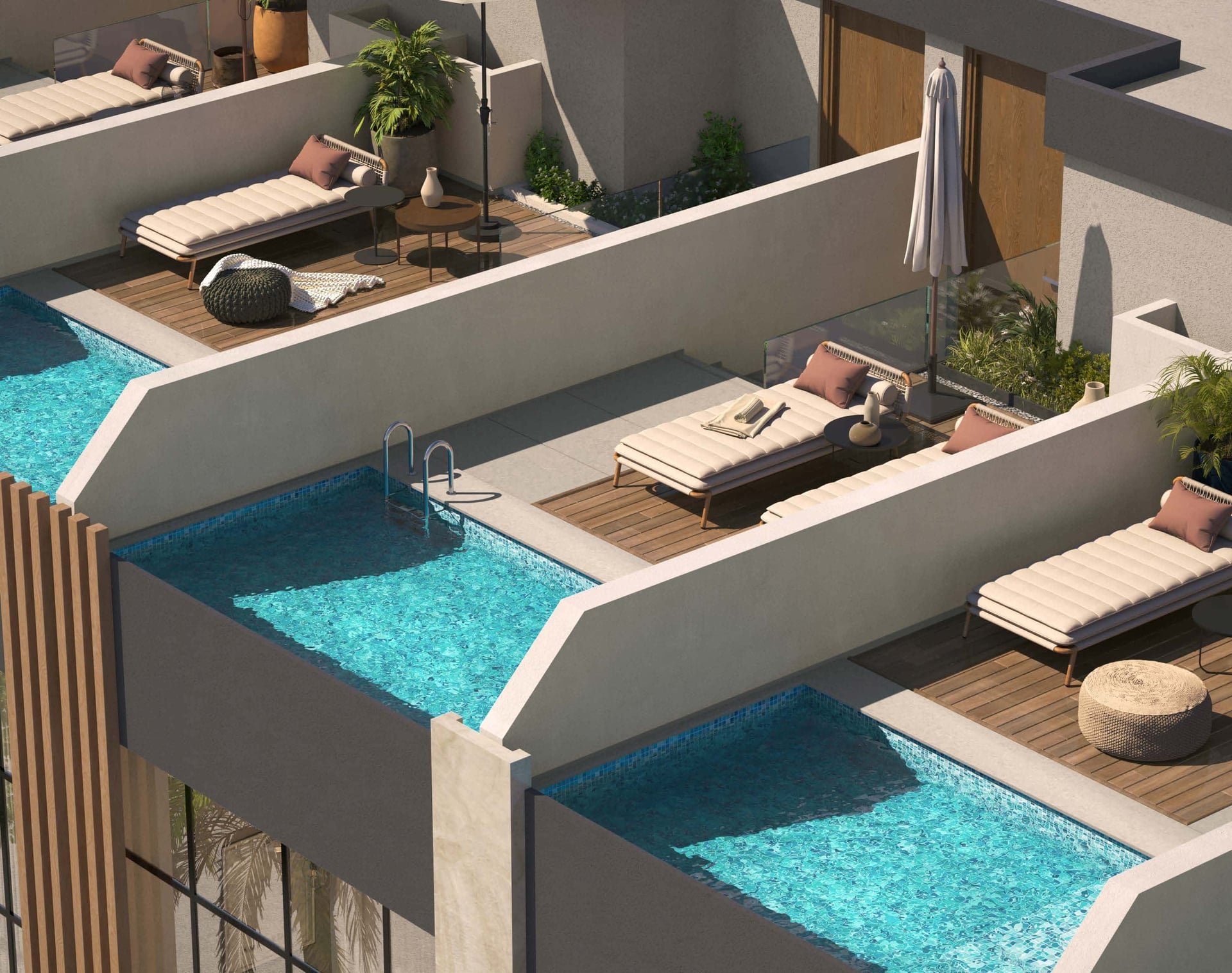 Reportage Village Khalifa City, image 6 of 10. Render supplied by developer.