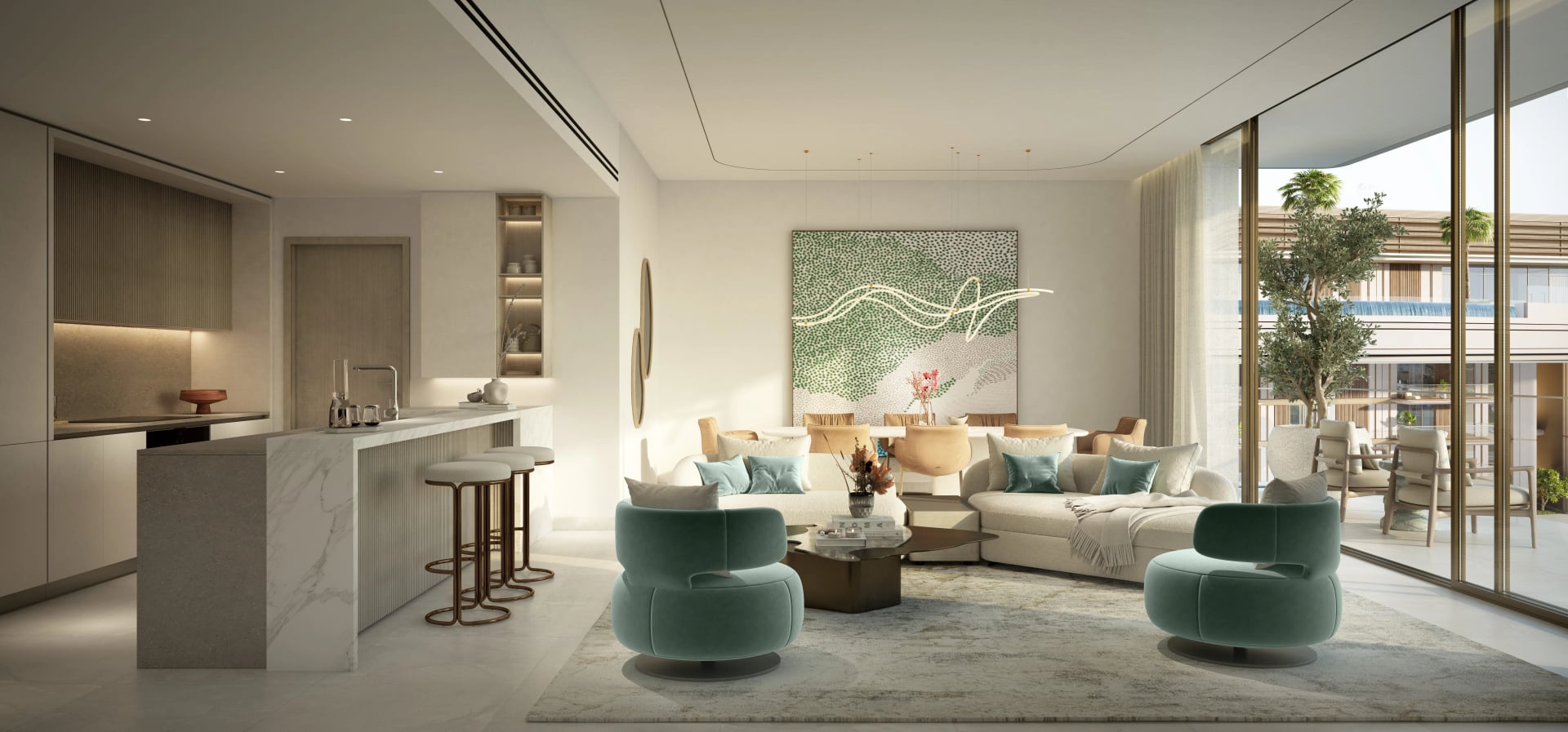 Nourelle by Meraas, image 14 of 19. Render supplied by developer.