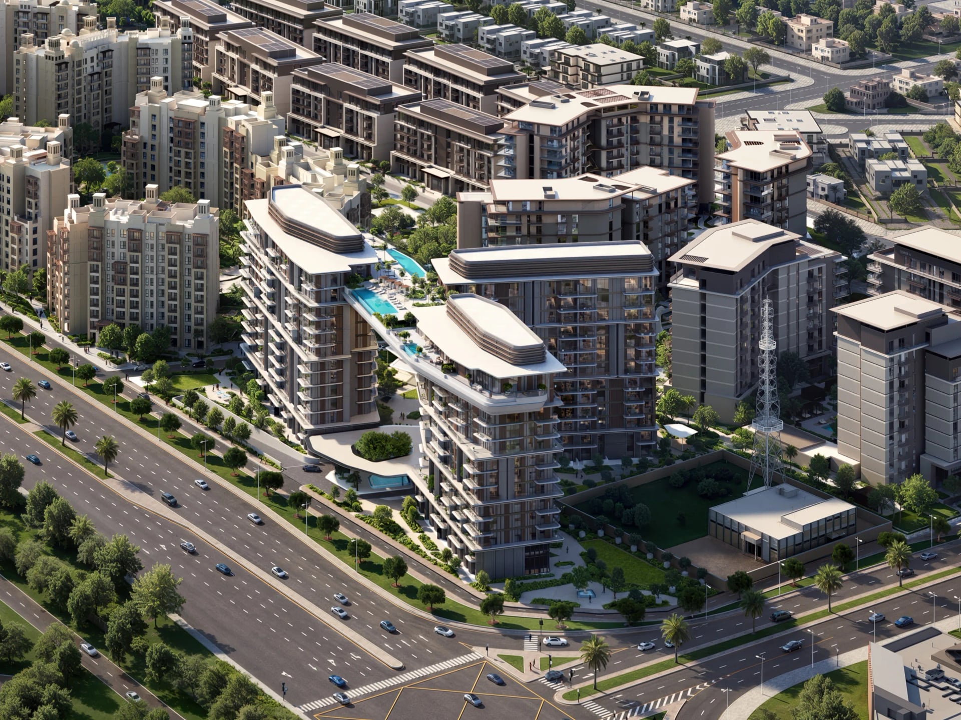 Nourelle by Meraas, image 1 of 19. Render supplied by developer.
