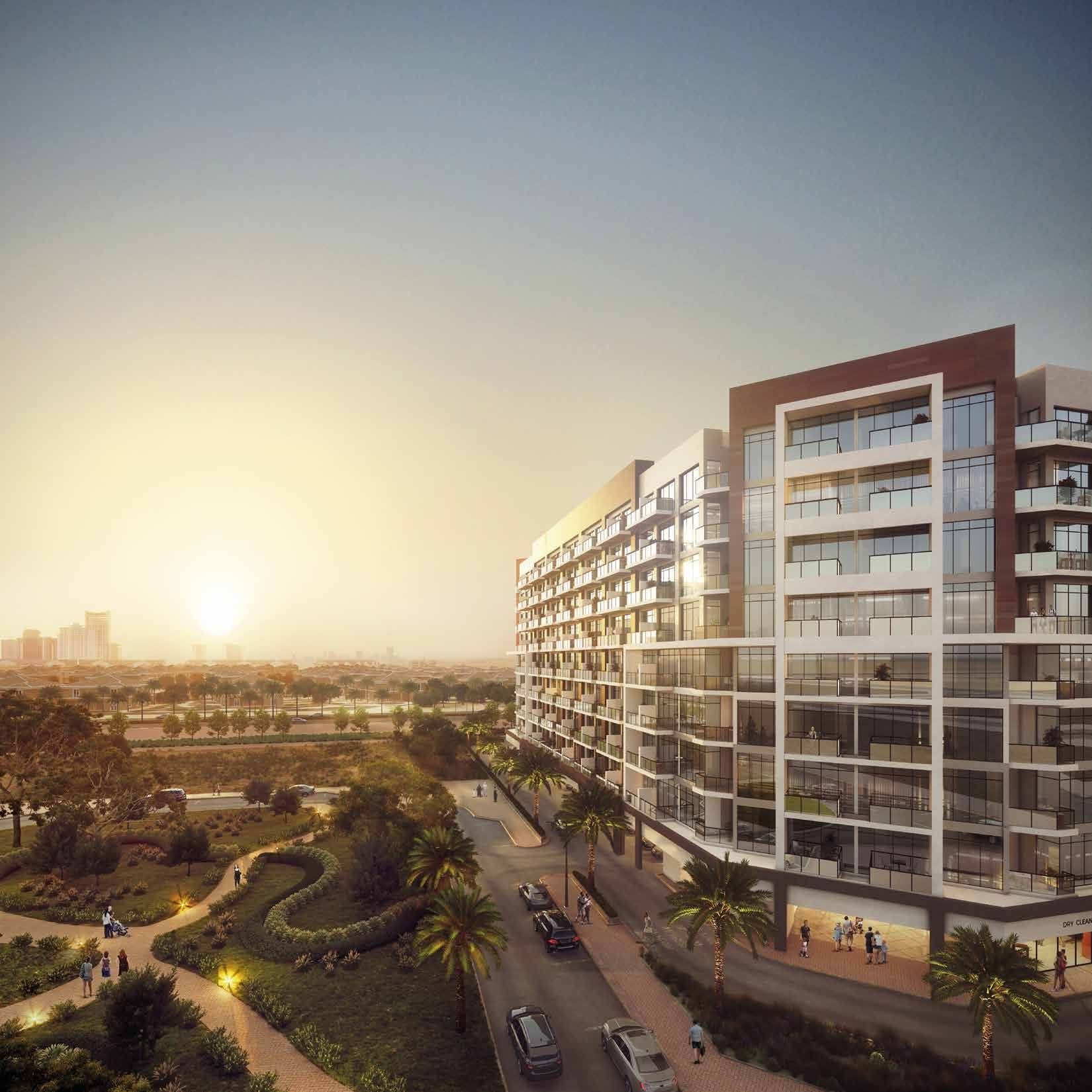 Beach Oasis 1 and 2 by Azizi, image 1 of 12. Render supplied by developer.