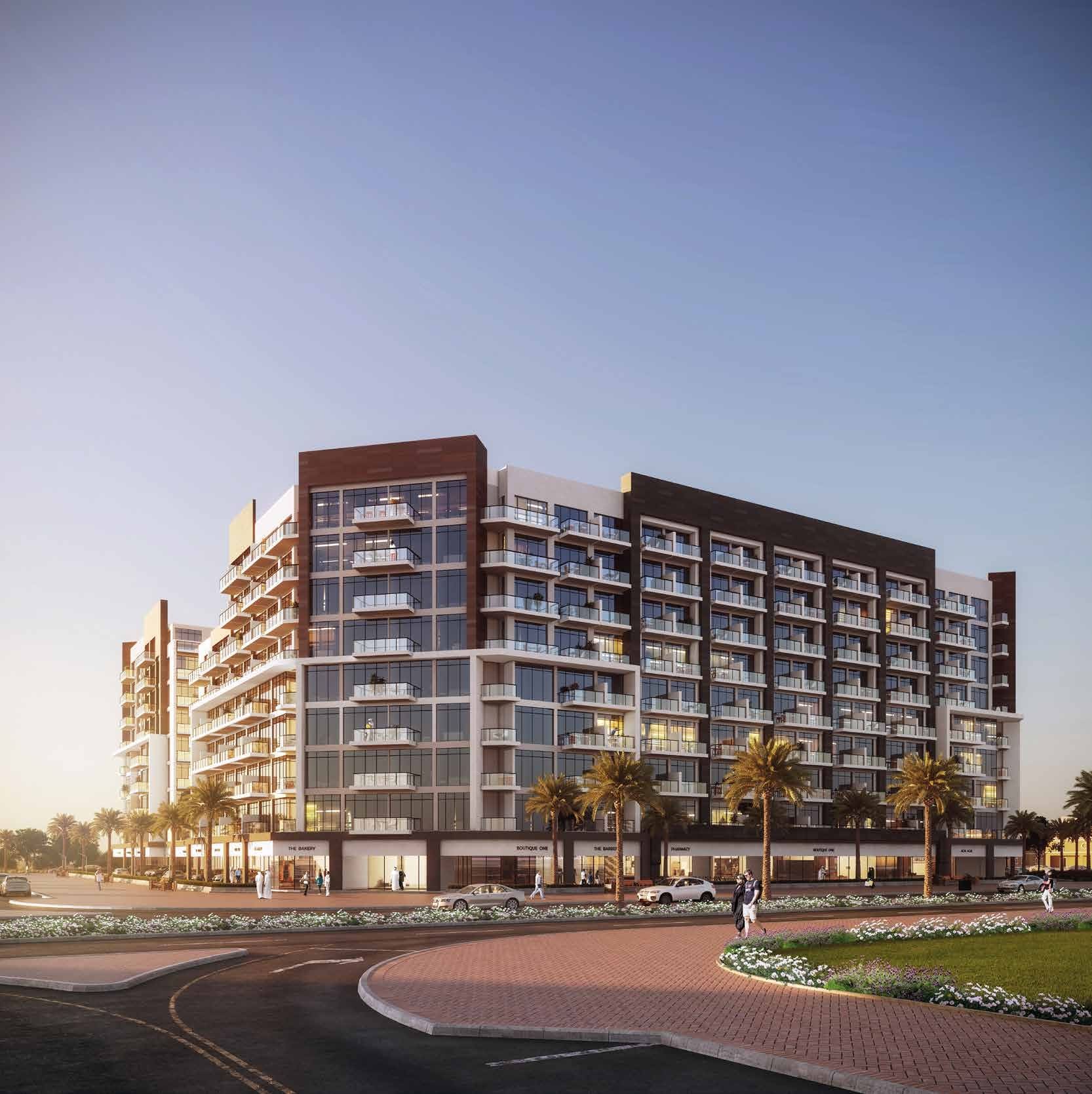 Beach Oasis 1 and 2 by Azizi, image 2 of 12. Render supplied by developer.