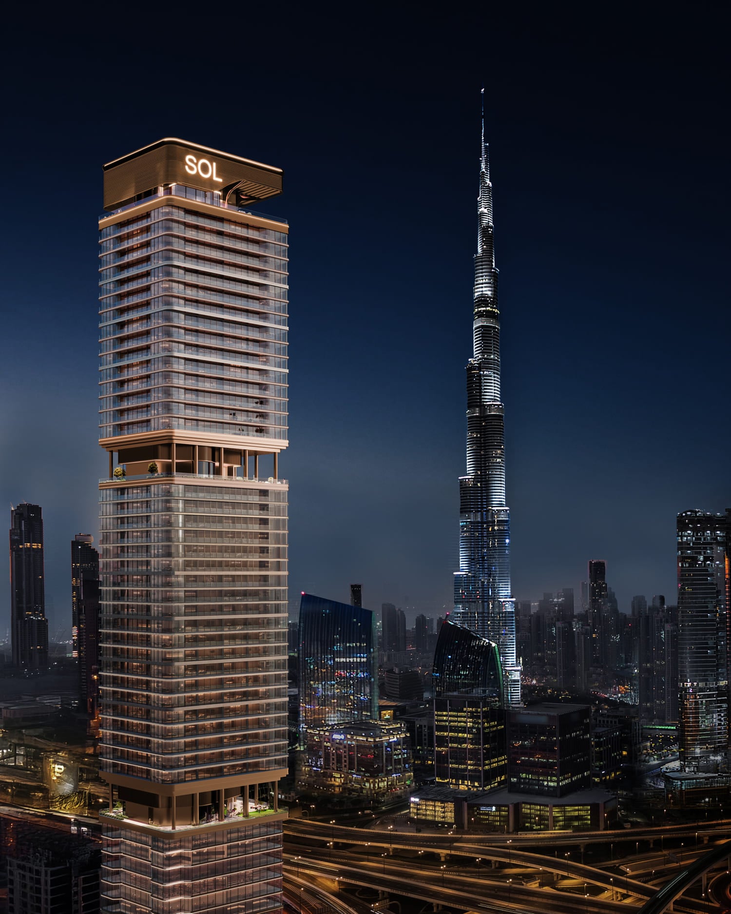 Sol Luxe, image 1 of 4. Render supplied by developer.