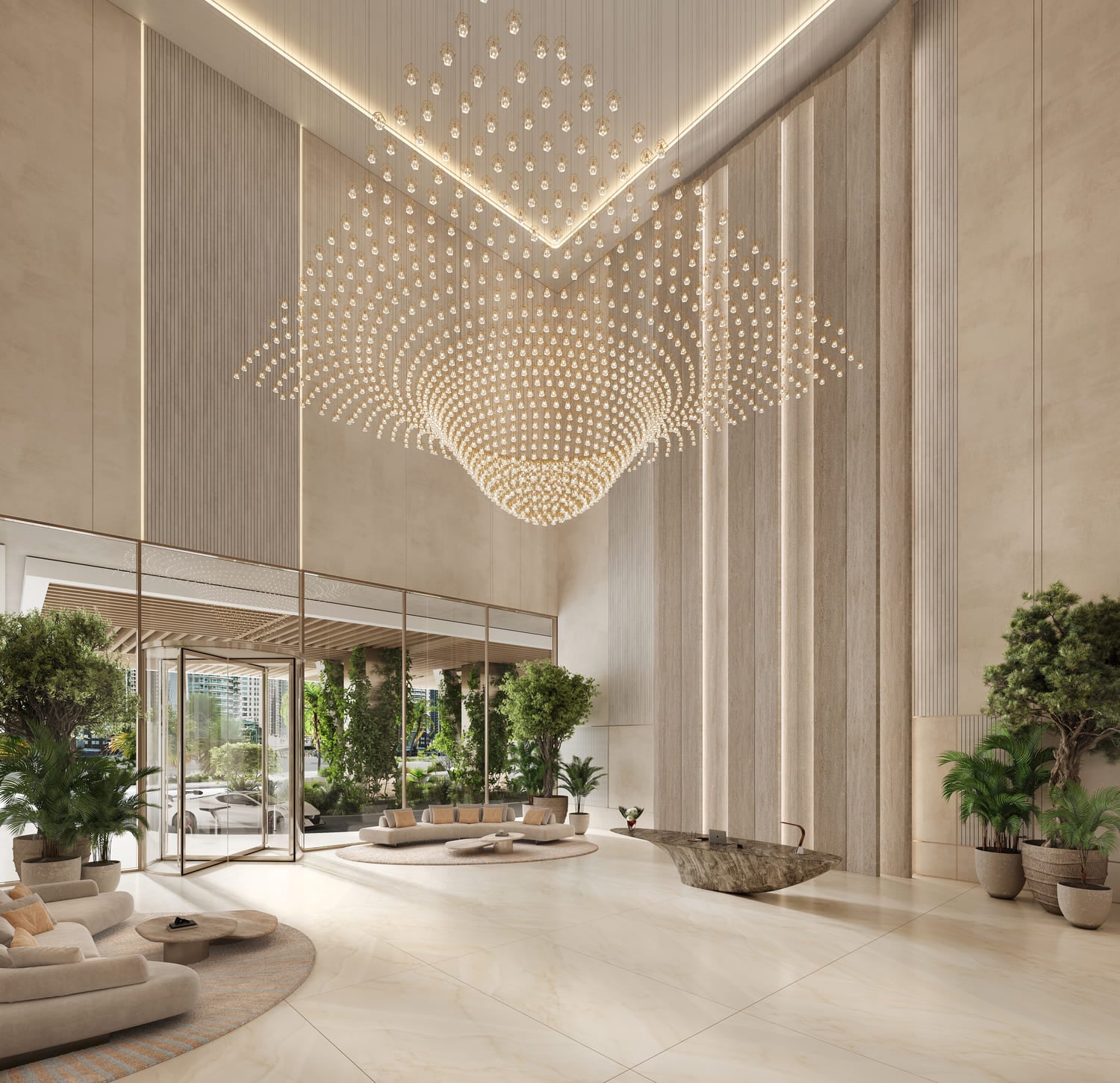 Fairmont Residences Solara Tower by SOL Properties, image 18 of 19. Render supplied by developer.