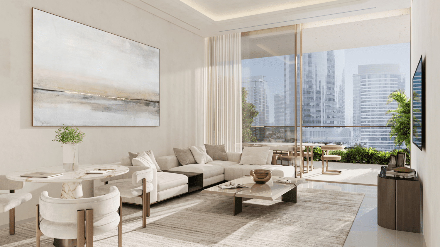 Fairmont Residences Solara Tower by SOL Properties, image 7 of 19. Render supplied by developer.