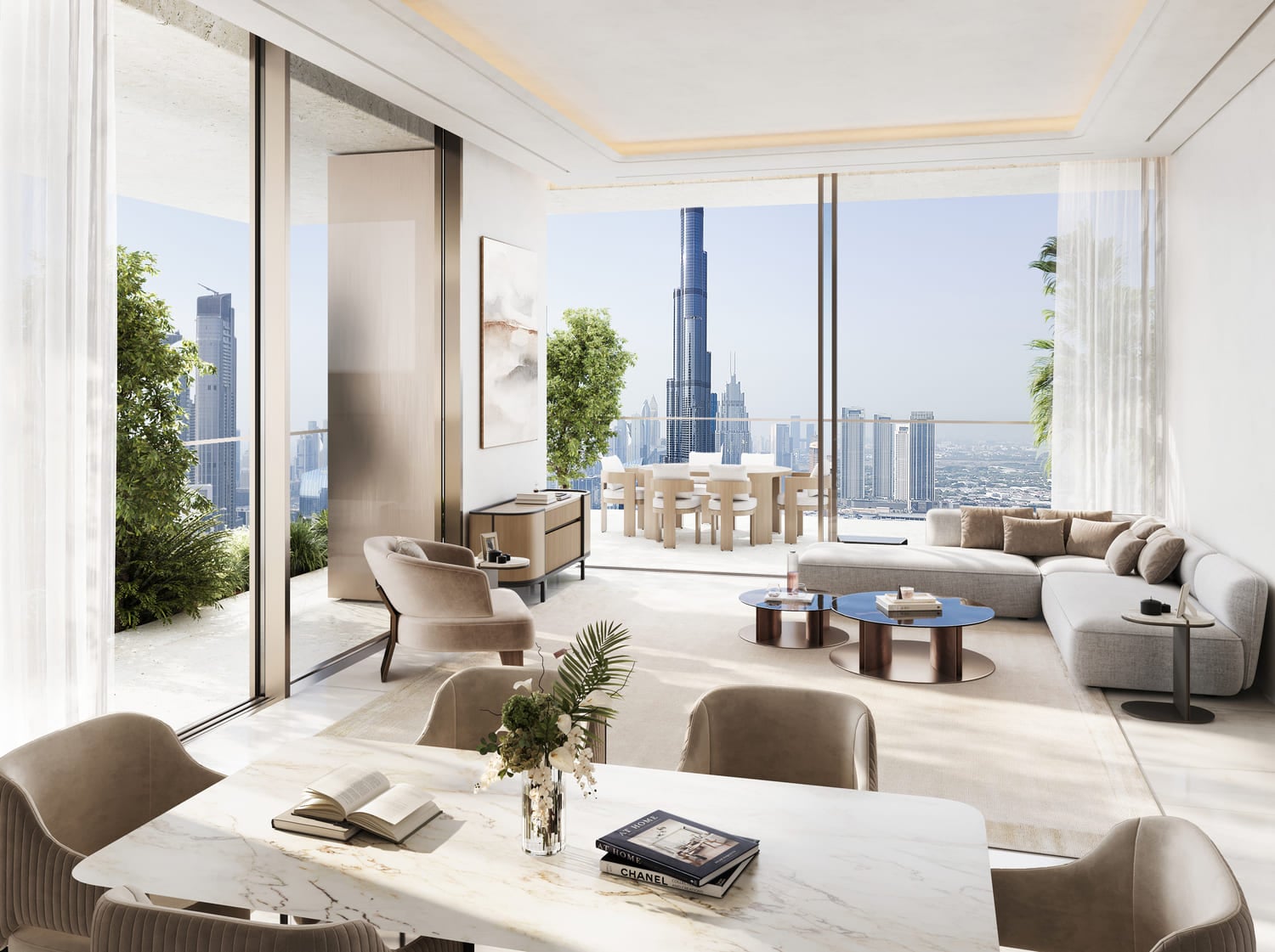 Fairmont Residences Solara Tower by SOL Properties, image 9 of 19. Render supplied by developer.