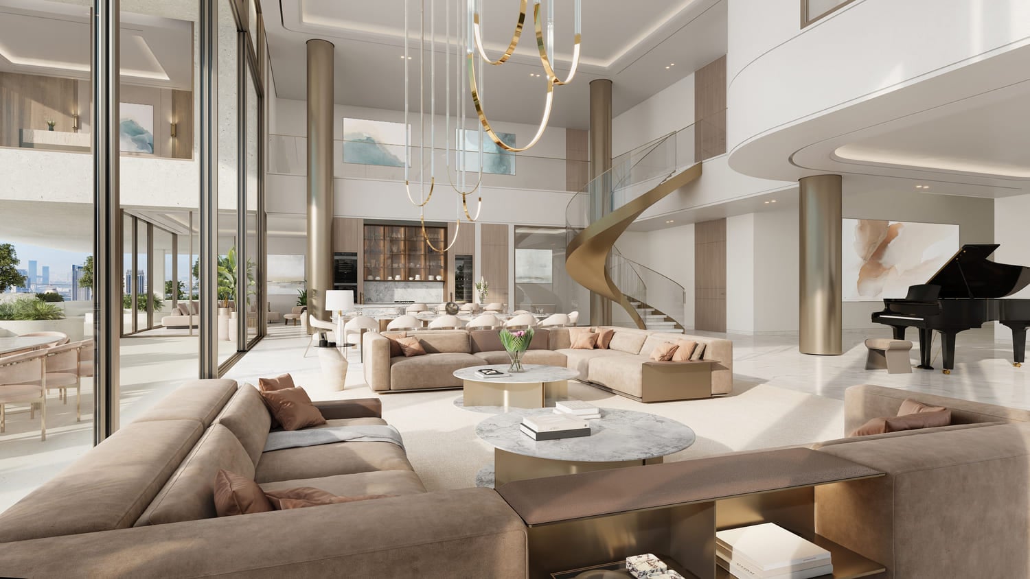 Fairmont Residences Solara Tower by SOL Properties, image 13 of 19. Render supplied by developer.