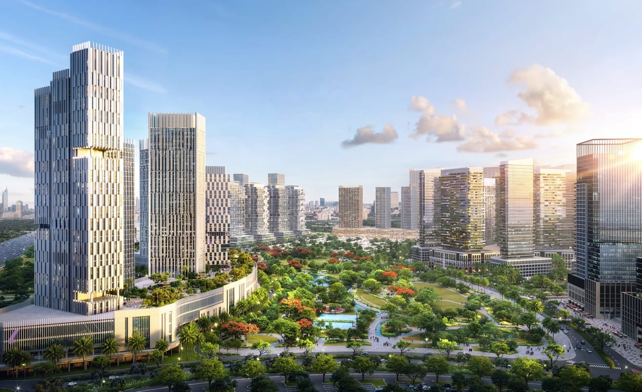 Azizi Milan, City Of Arabia. Render supplied by developer.