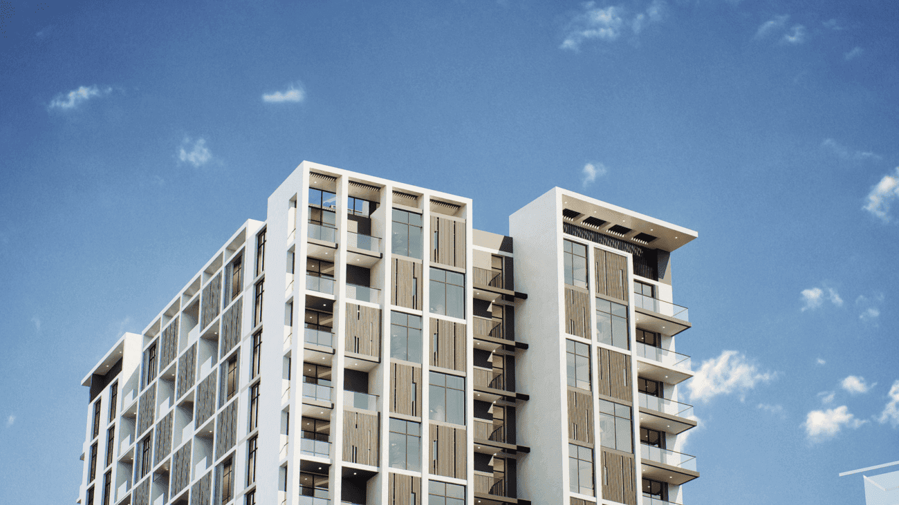 Aria Heights by SRG Holding Limited, image 1 of 10. Render supplied by developer.