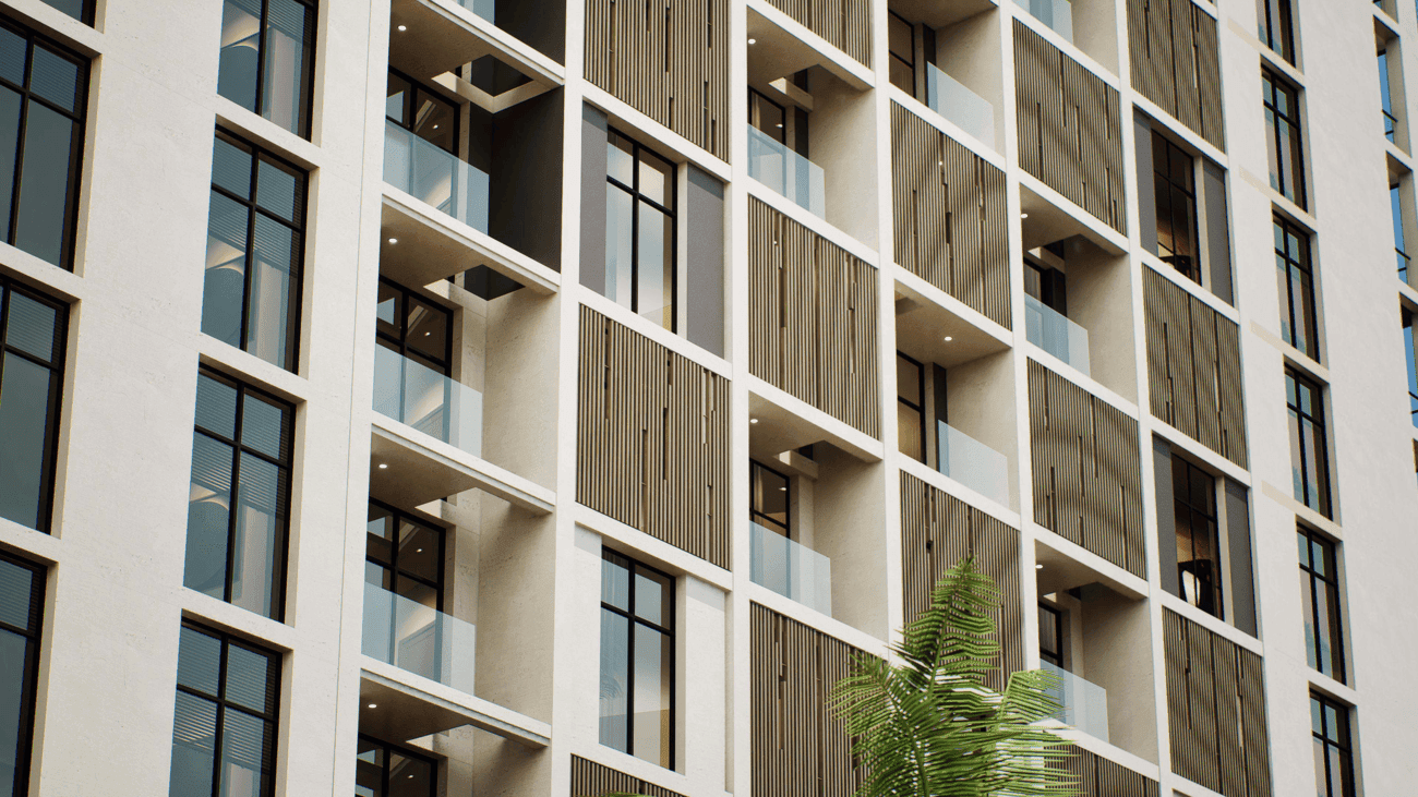 Aria Heights by SRG Holding Limited, image 2 of 10. Render supplied by developer.