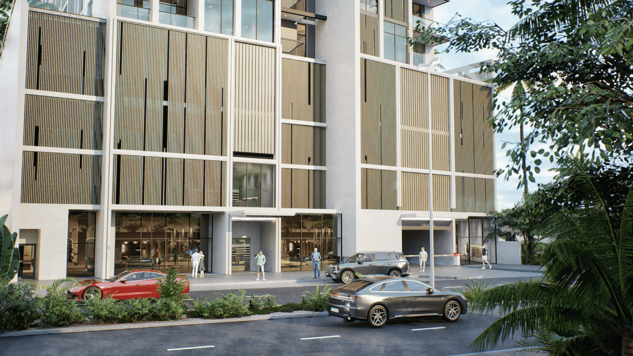 Aria Heights by SRG Holding Limited, image 3 of 10. Render supplied by developer.