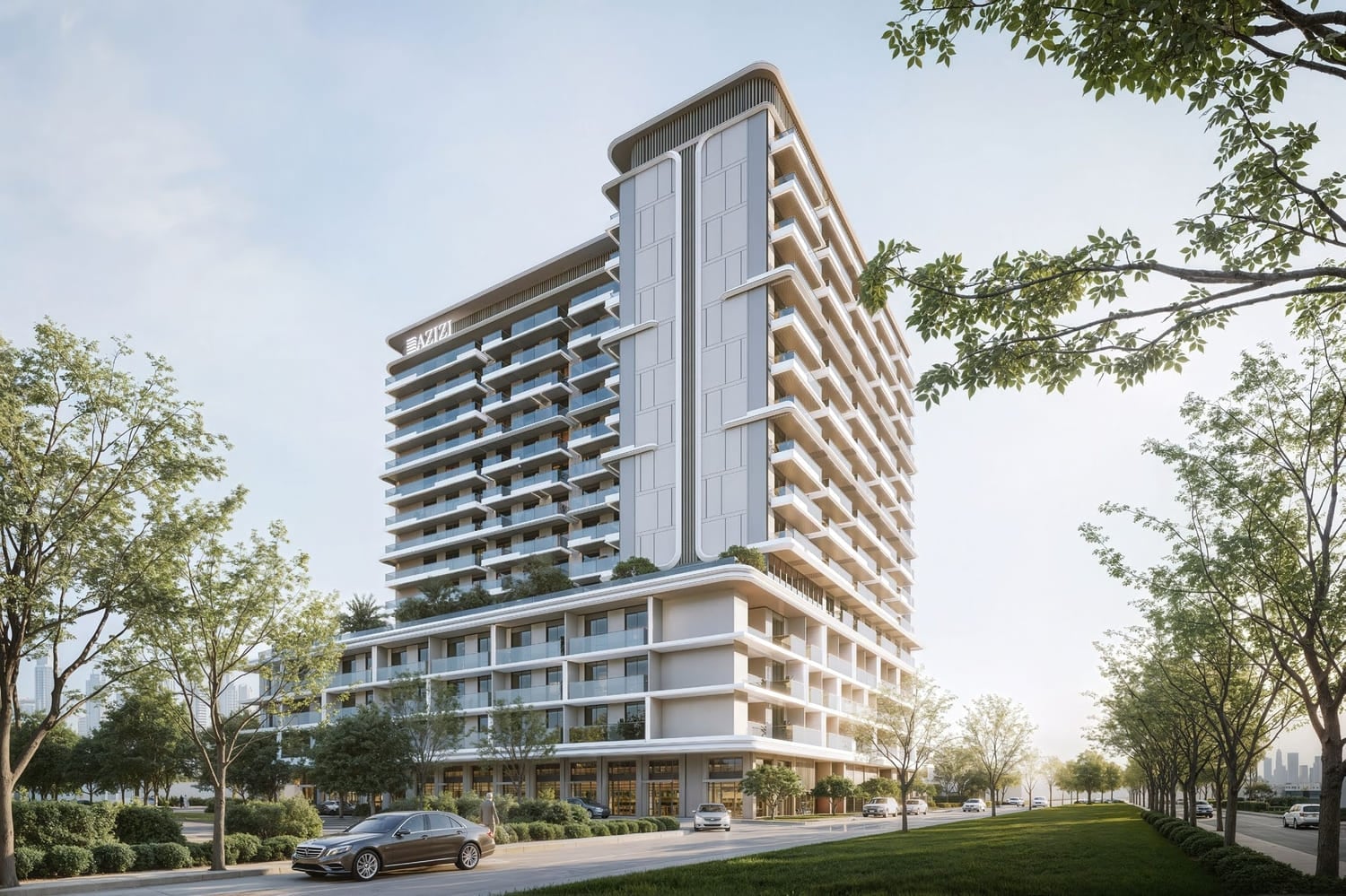 Azizi Noura, image 1 of 6. Render supplied by developer.