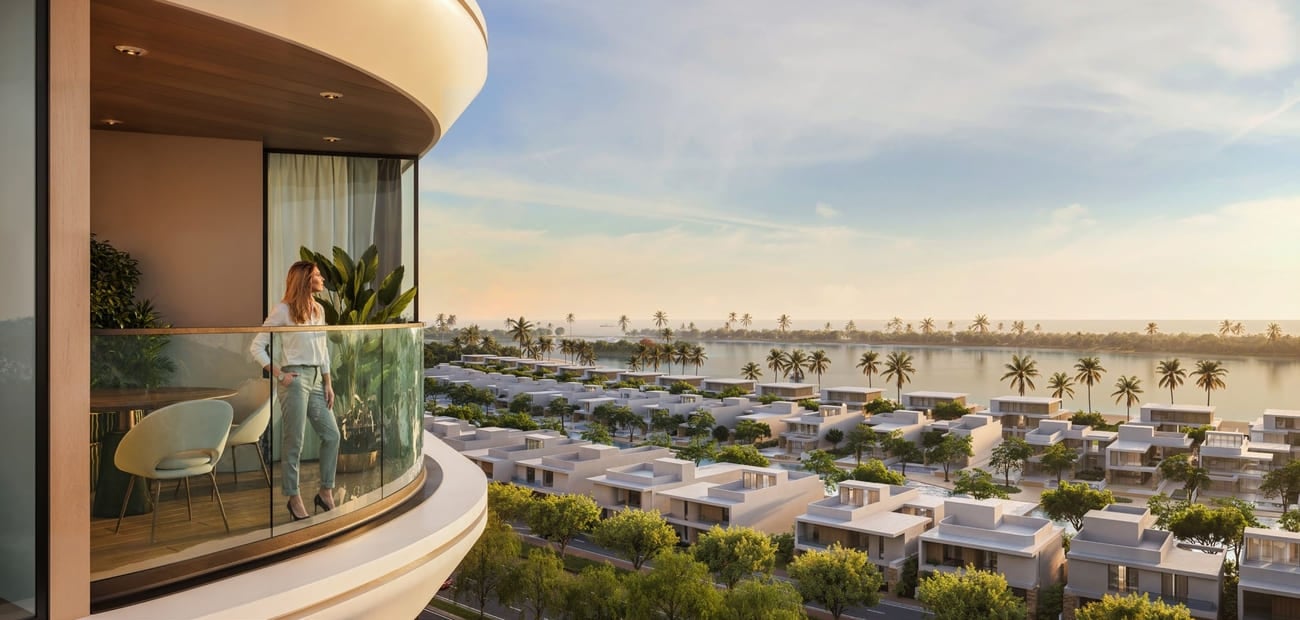 Pierside Marina Residences by Sobha, image 2 of 9. Render supplied by developer.