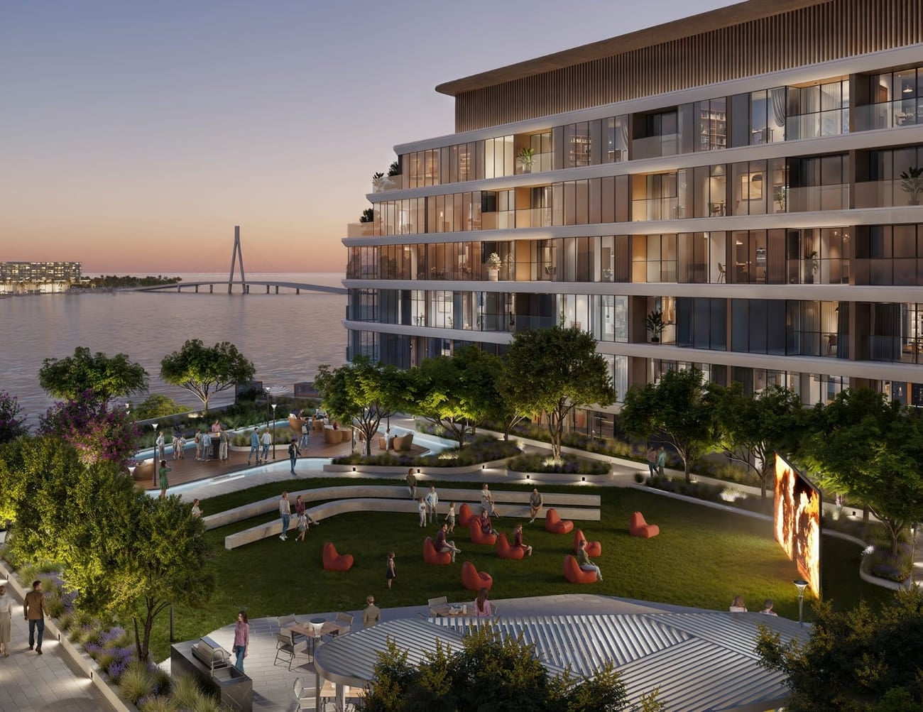 Pierside Marina Residences by Sobha, image 3 of 9. Render supplied by developer.