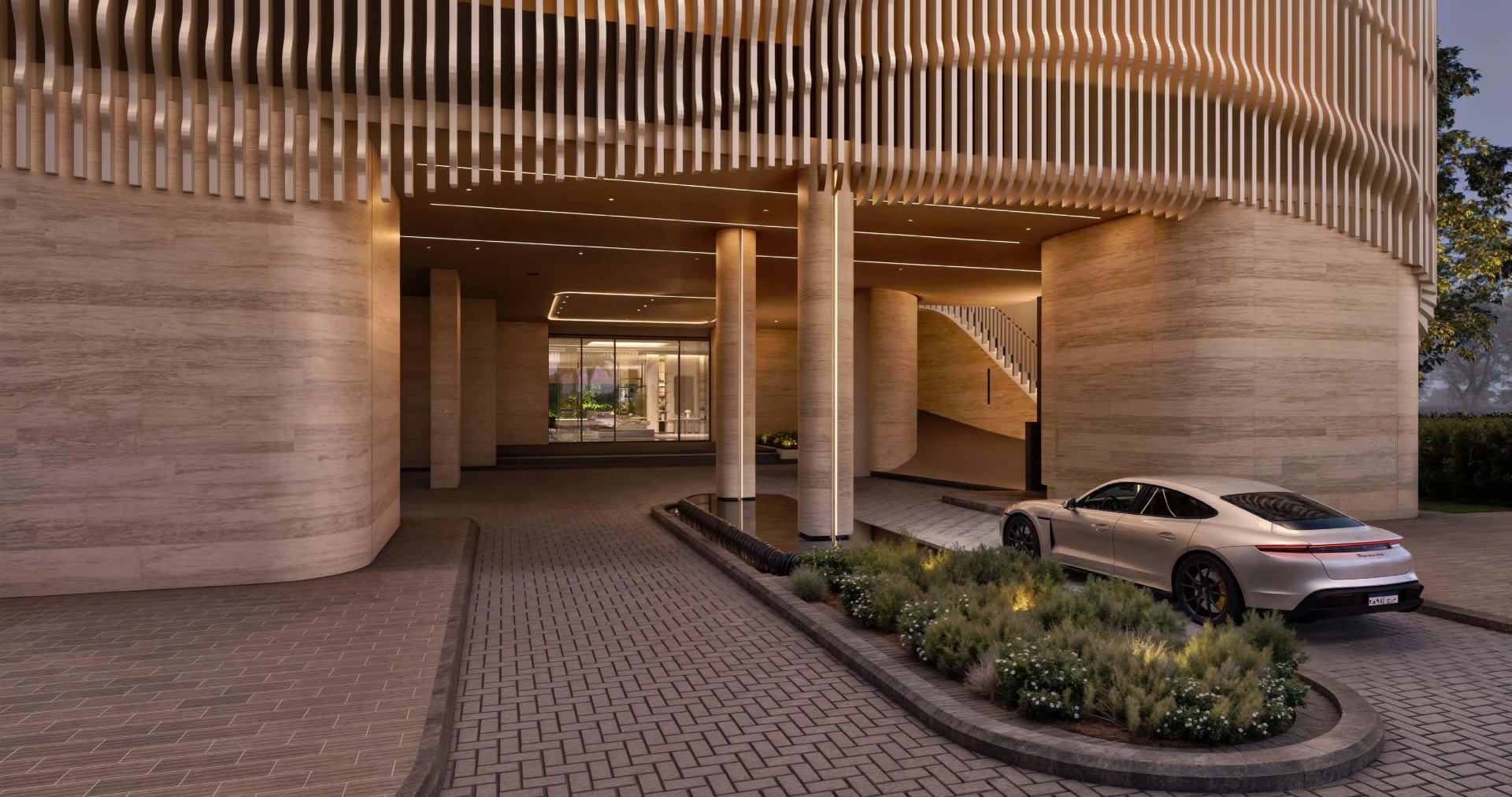 Flora Shore Beachside Residences by Calgary Properties, image 2 of 14. Render supplied by developer.