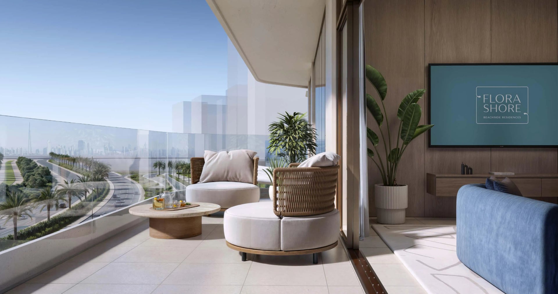 Flora Shore Beachside Residences by Calgary Properties, image 5 of 14. Render supplied by developer.