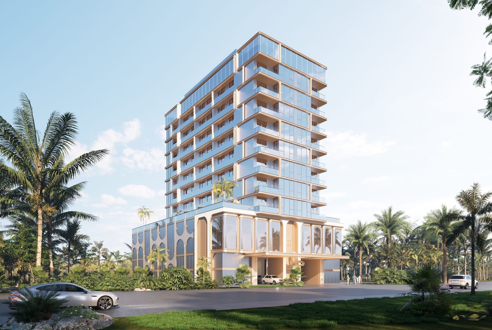 Stamn Yuni by STAMN Real Estate Development, Jumeirah Garden City. Render supplied by developer.