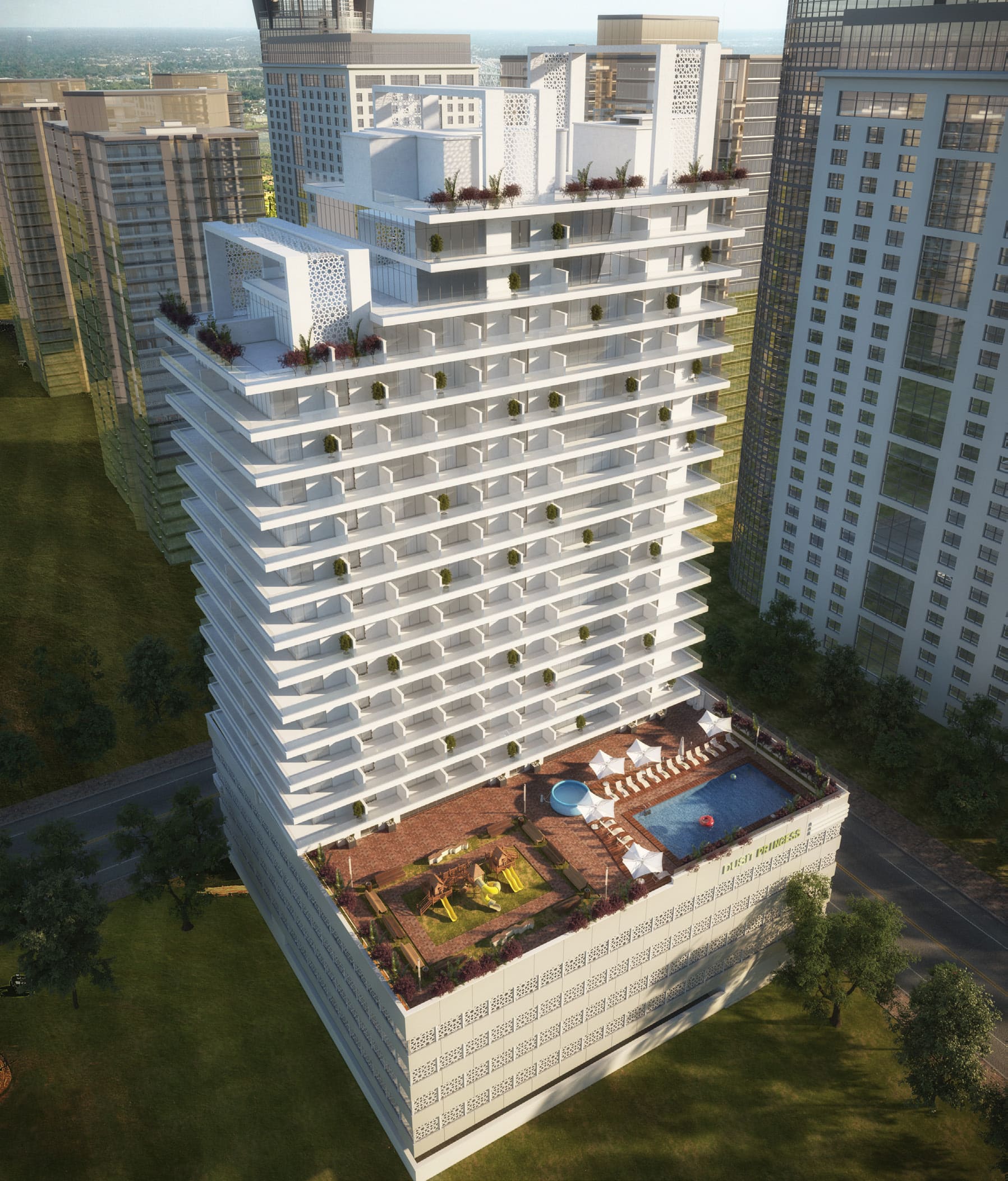 Dusit Princess by Rijas Development, image 2 of 7. Render supplied by developer.