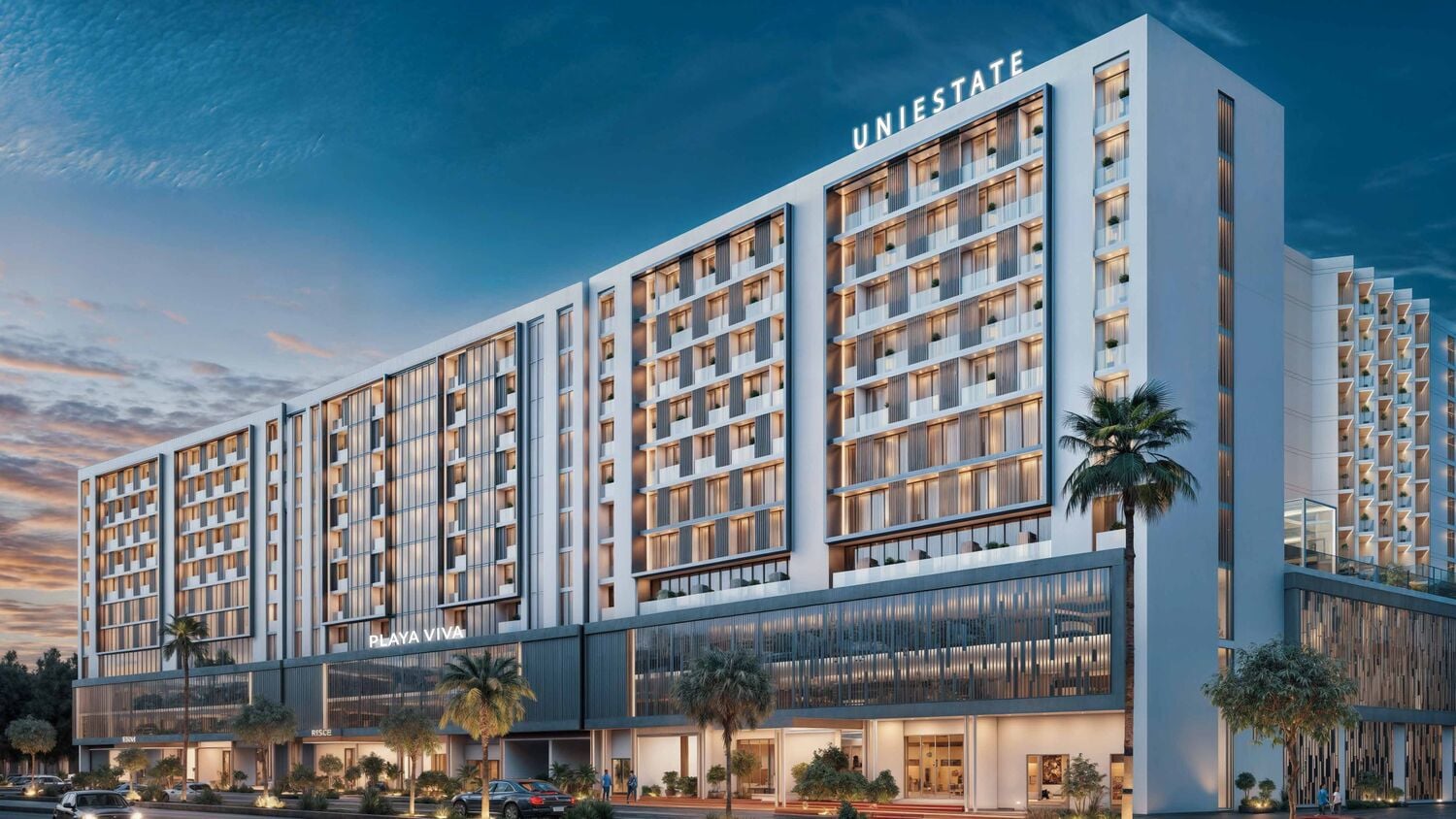 Playa Viva by Uniestate Properties, image 3 of 18. Render supplied by developer.