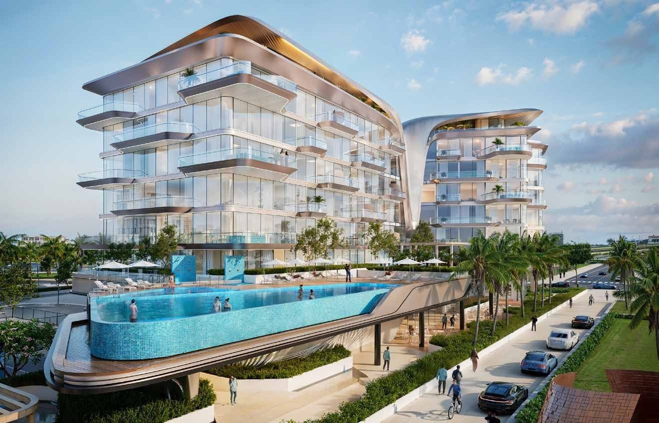 Do Hotels and Residences by One Development, image 2 of 5. Render supplied by developer.