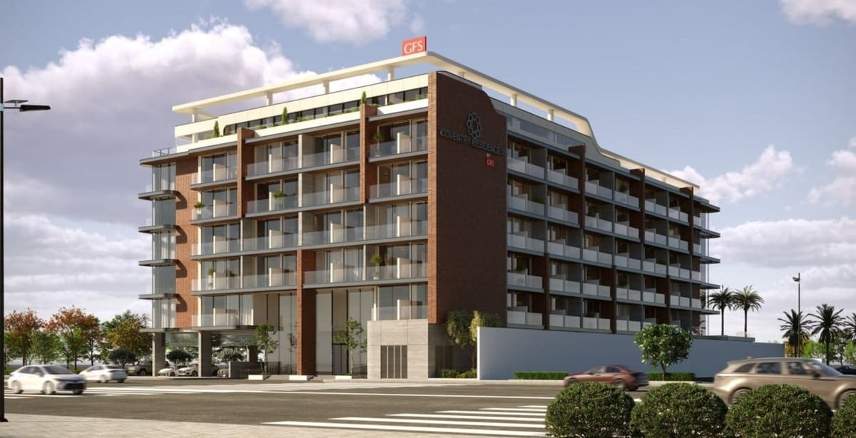 Coventry Residences III by GFS Developments in Dubai Industrial City, render supplied by developer