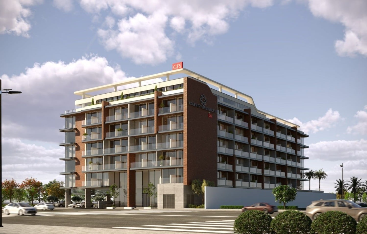 Coventry Residences III by GFS Developments, image 1 of 12. Render supplied by developer.