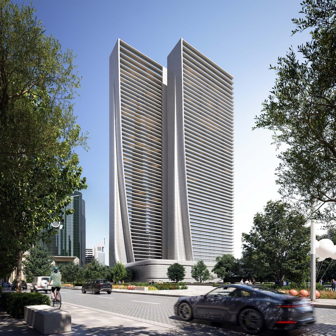 Akala Residences by ARADA, image 1 of 13. Render supplied by developer.